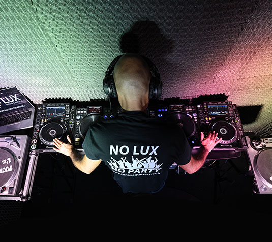 dj lux in studio 3